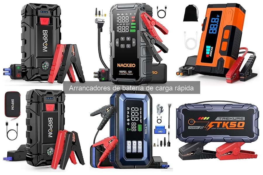 Ventajas y Desventajas de Arrancadores de Batería Carga Rápida