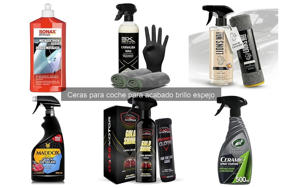 Ventajas y desventajas de las ceras de acabado brillo espejo