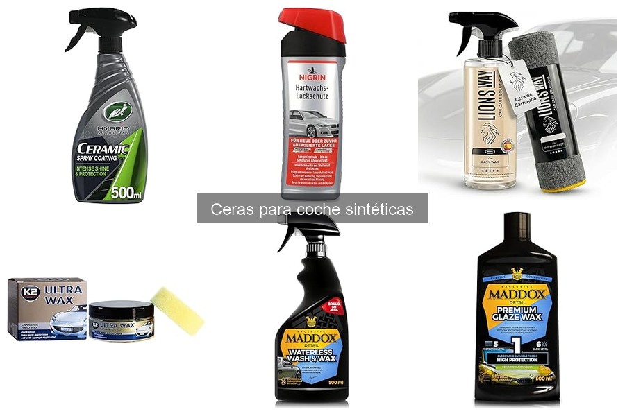Ventajas y desventajas de las ceras sintéticas para coche