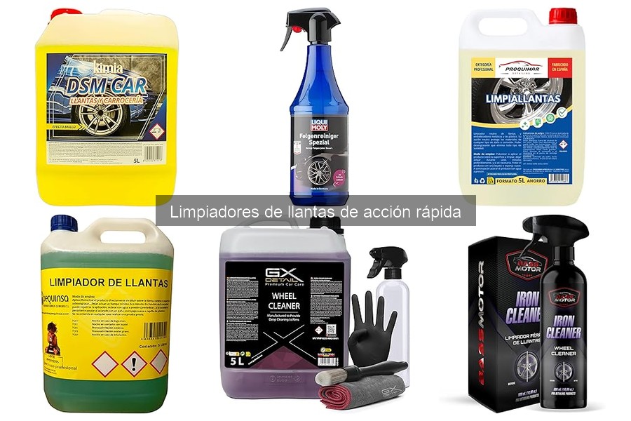 Ventajas y desventajas de limpiadores de llantas de acción rápida