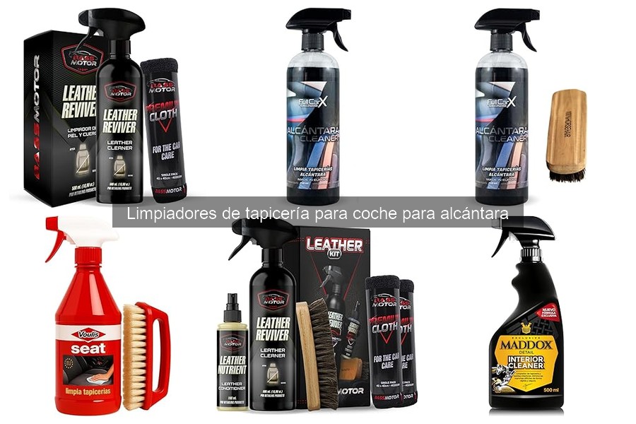 Ventajas y desventajas de limpiadores de tapicería alcántara