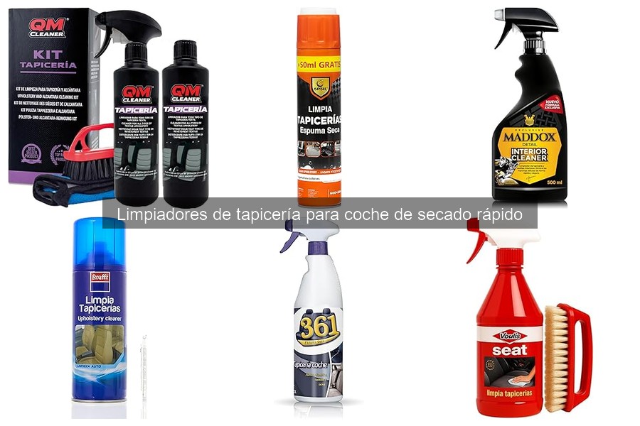 Ventajas y desventajas de limpiadores de tapicería de secado rápido
