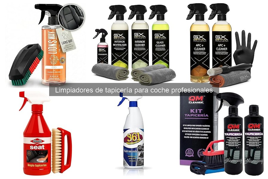 Ventajas y desventajas de limpiadores de tapicería en spray vs. espuma
