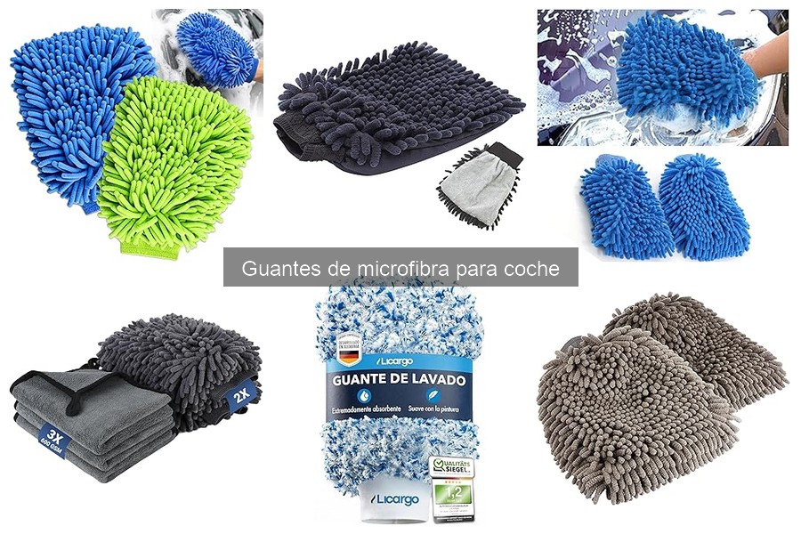 Ventajas y desventajas de los guantes de microfibra para coche