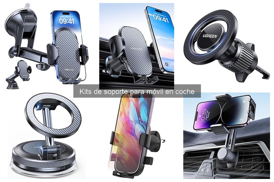 Ventajas y desventajas de los kits de soporte para móvil en coche