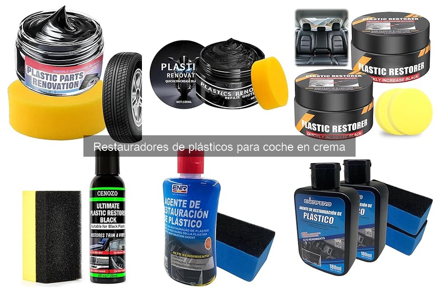 Ventajas y desventajas de los restauradores de plásticos para coche en crema
