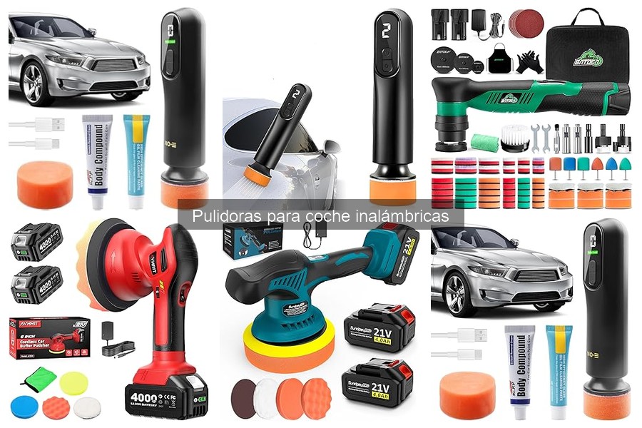 Ventajas y desventajas de pulidoras para coche inalámbricas