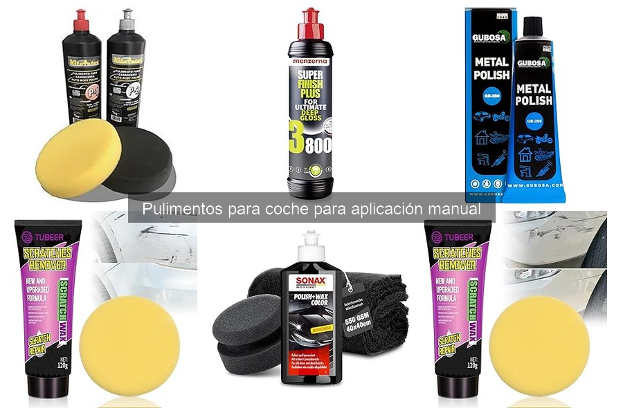 Ventajas y desventajas de pulimentos manuales para coche