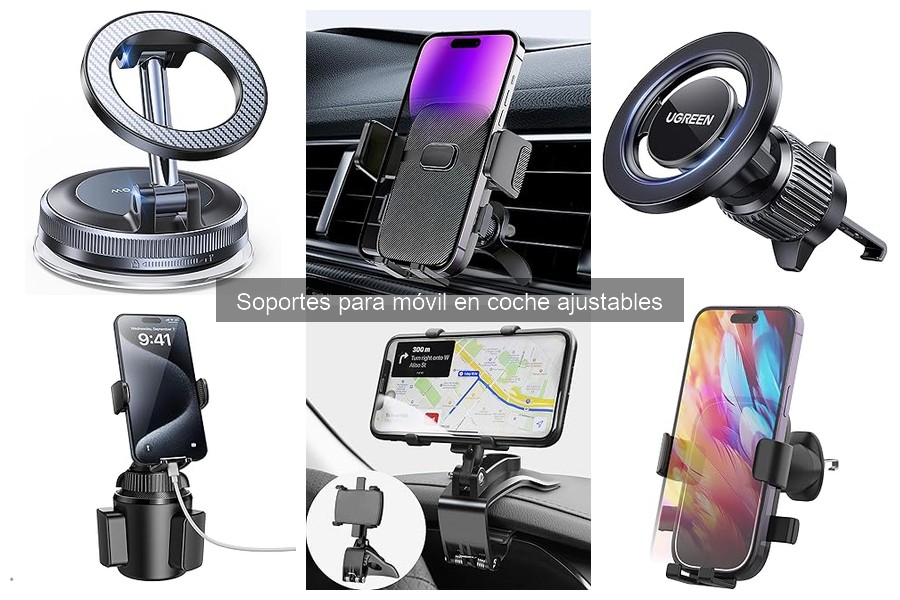 Ventajas y Desventajas de Soportes Móvil Ajustables en Coche
