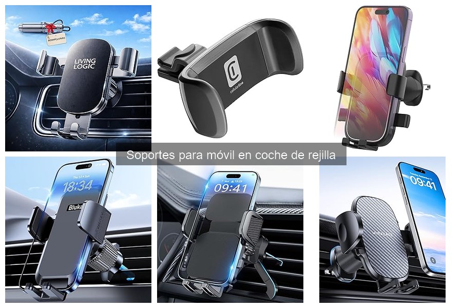 Ventajas y Desventajas de Soportes para Móvil en Coche de Rejilla