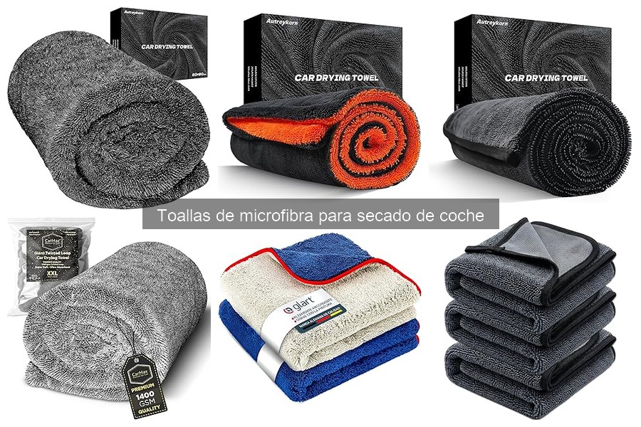 Ventajas y desventajas de toallas de microfibra para secar coches