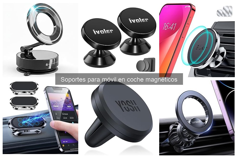 Ventajas y desventajas de un soporte magnético para móvil en coche