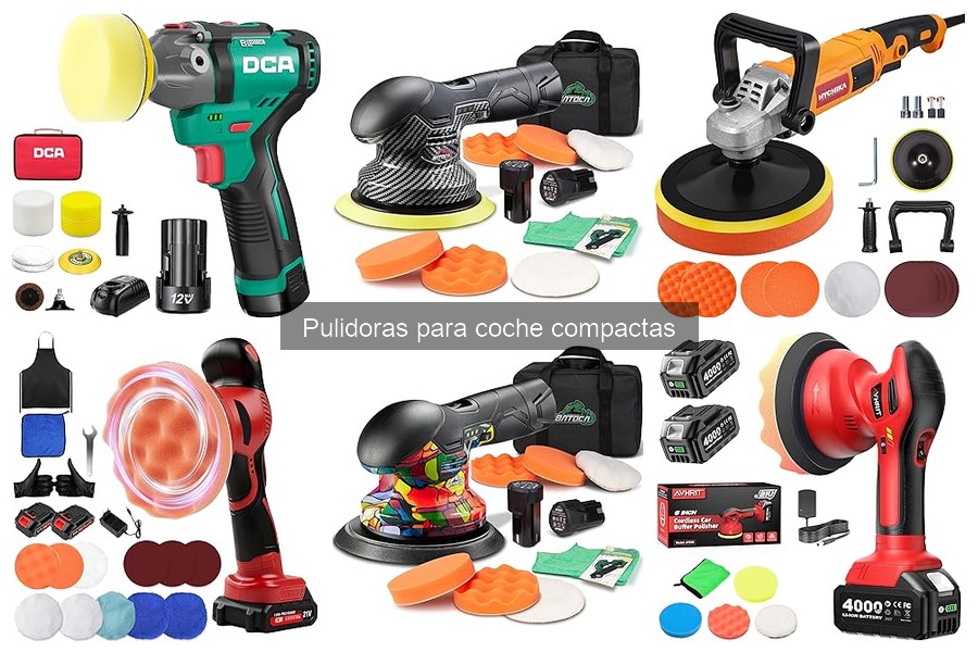 Ventajas y Desventajas de Usar Pulidoras Compactas para Coche