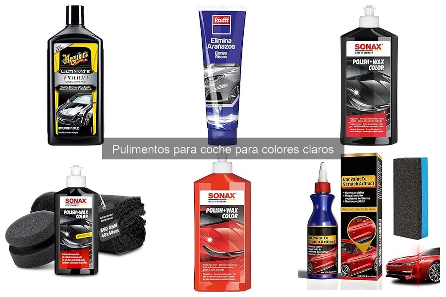 Ventajas y desventajas del pulimento en coches claros
